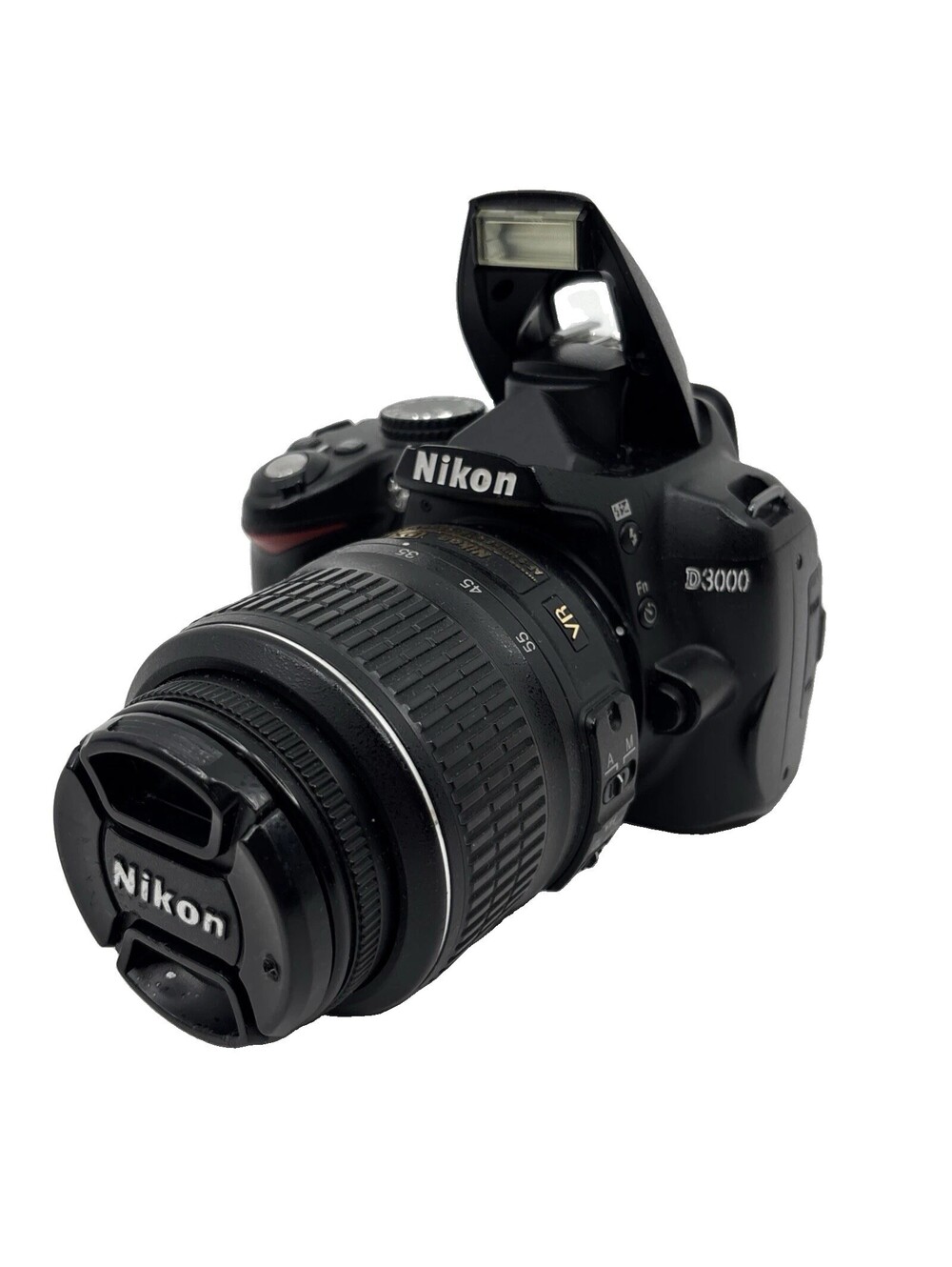 Nikon D3000 10.2MP 18-55mm f/3.5-5.6G AF-S DX VR Nikkor DSLR Camera Tested